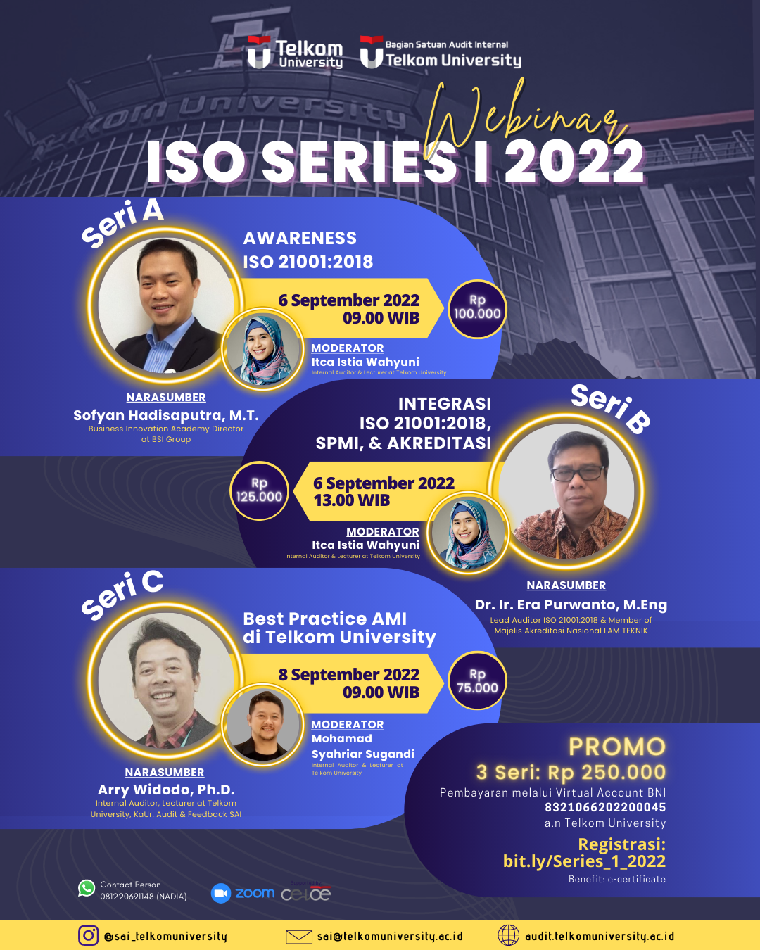 Webinar ISO SERIES I 2022